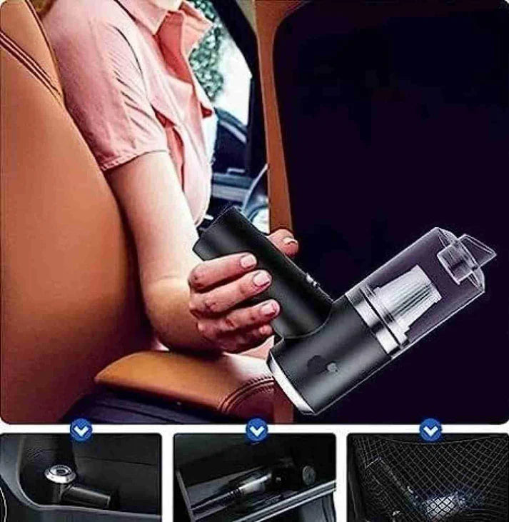 3-in-1 Rechargeable Vacuum Cleaner (carry box not included)
