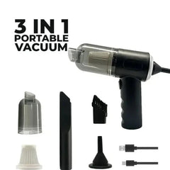 3-in-1 Rechargeable Vacuum Cleaner (carry box not included)